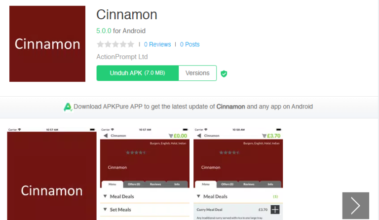 what is cinnamon app on android