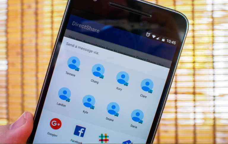 what is direct share on android