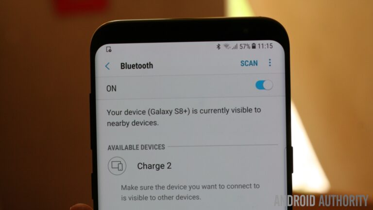 how to reset bluetooth on android