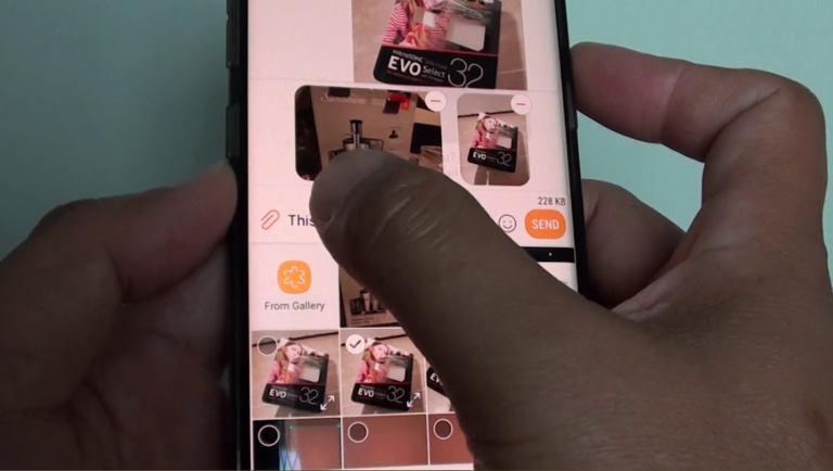 how do i attach a photo to a text message on android
