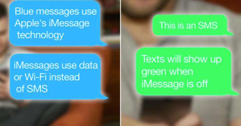 how to change green messages to blue android