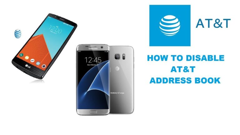 how to disable at&t address book android