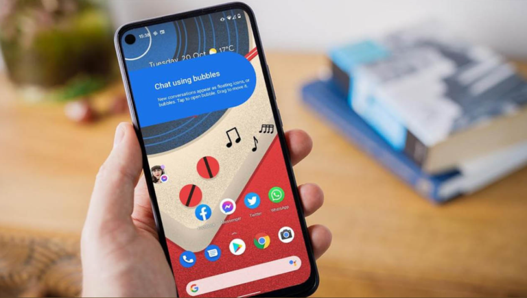 how to get rid of text bubbles on android
