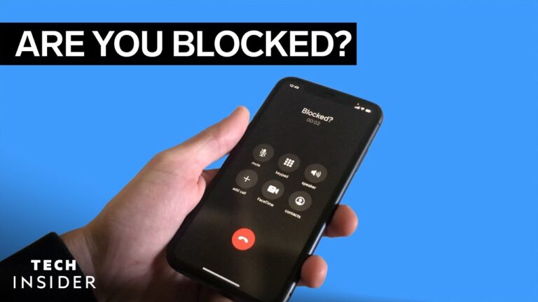 how to know if an android blocked you on iphone
