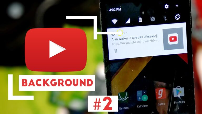 how to play youtube when phone is locked android