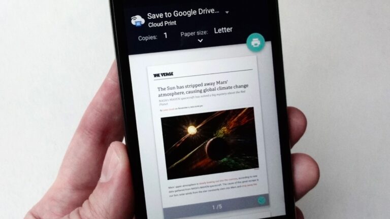how to print pdf from android