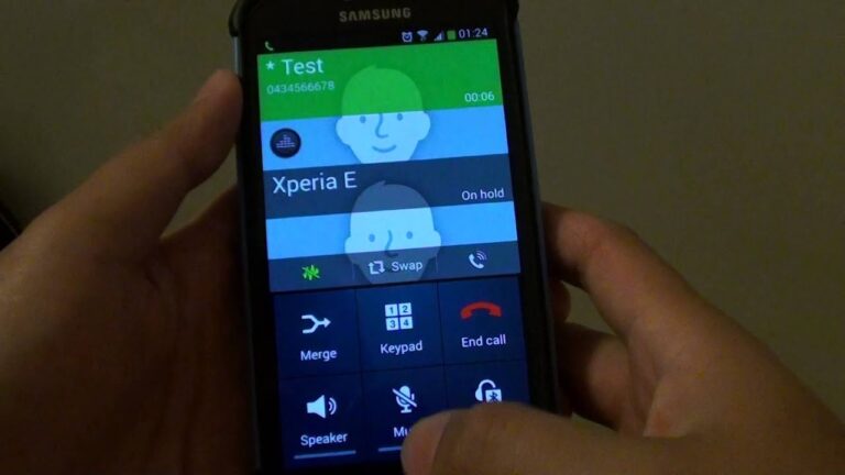 how to put a call on hold android