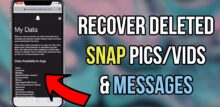 how to recover deleted snapchat messages on android