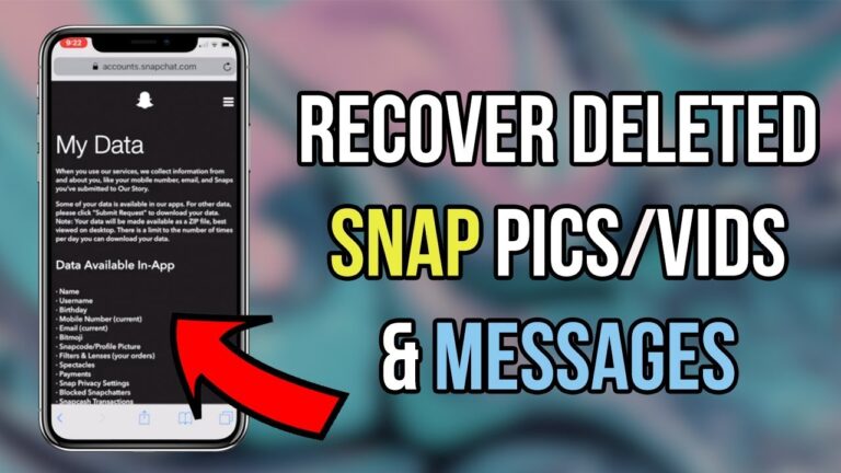 how to recover deleted snapchat messages on android