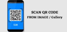 how to scan a qr code from a screenshot