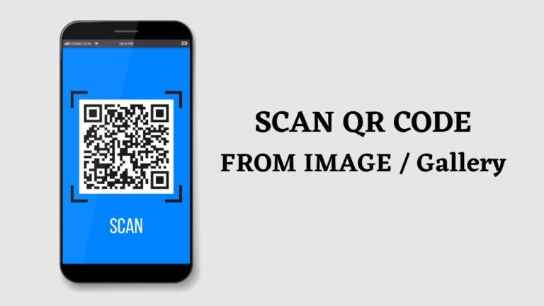 how to scan a qr code from a screenshot