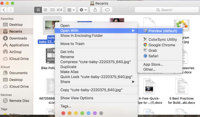 how to screenshot and crop on mac