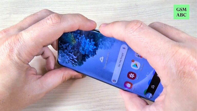 how to screenshot galaxy s20