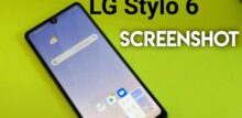 how to screenshot on a lg stylo 6