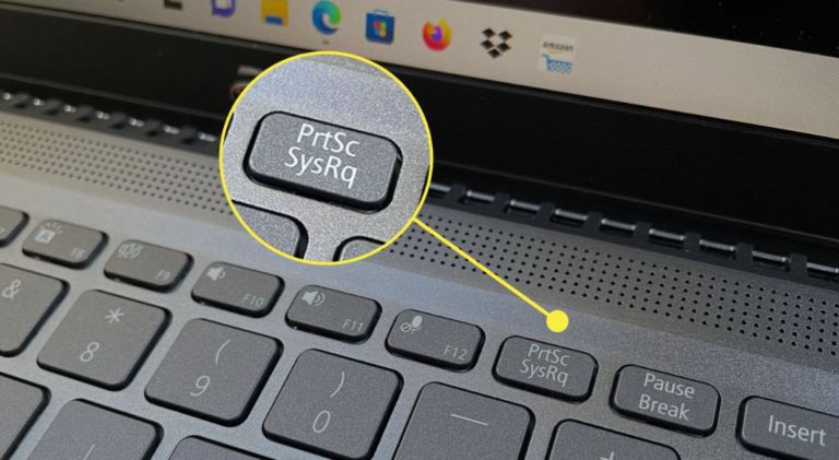 how to screenshot on acer laptop