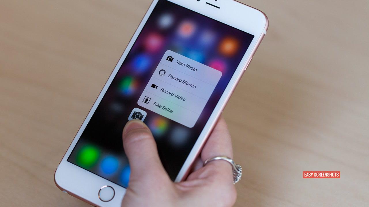 How to Screenshot on iPhone 6s