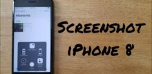 how to screenshot on iphone 8