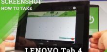 how to screenshot on lenovo tablet