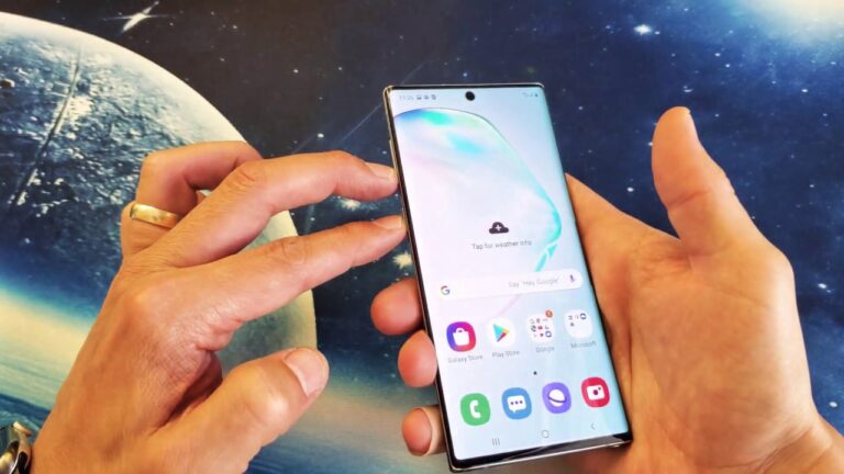 how to screenshot on note 10