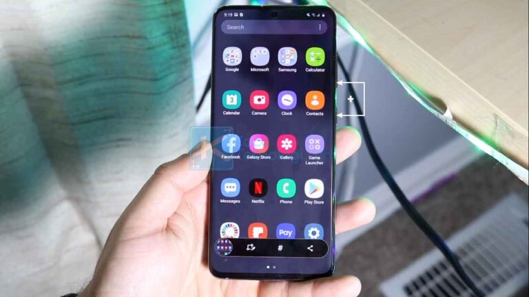 how to screenshot on s20 ultra