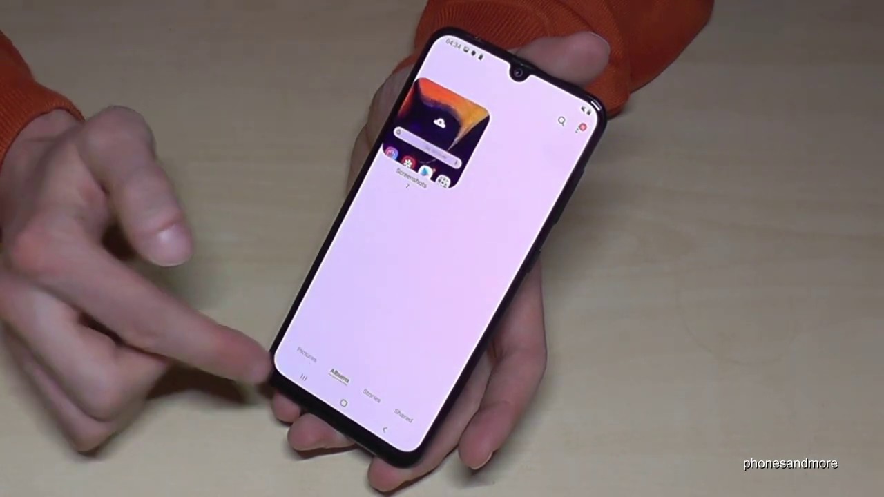 How to Screenshot on Samsung a50
