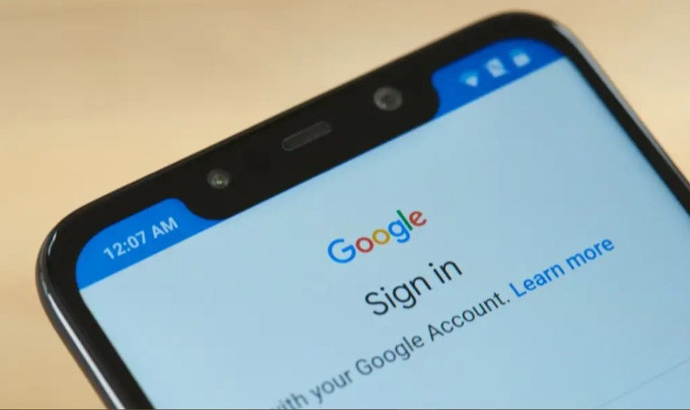 how to sync google account in android