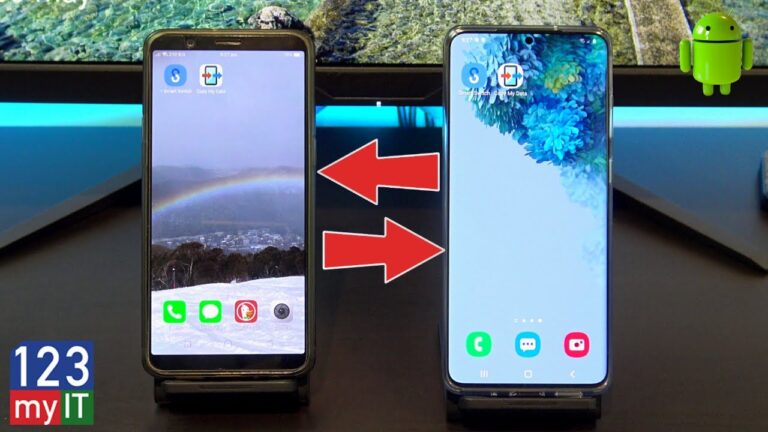 how to transfer pics from android to android