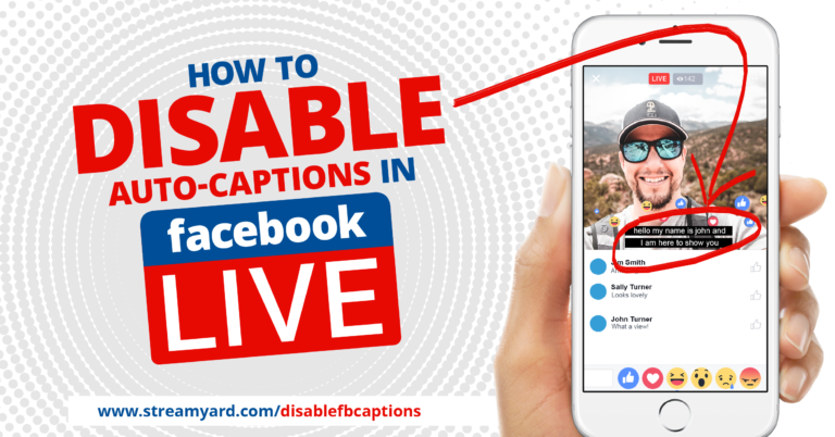 how to turn off auto captions on facebook app android