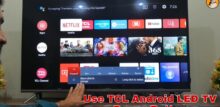 how to turn on tcl android tv without remote