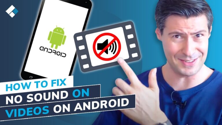 no sound when playing videos on android