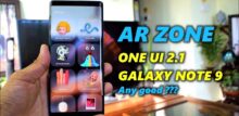 what is ar zone in android