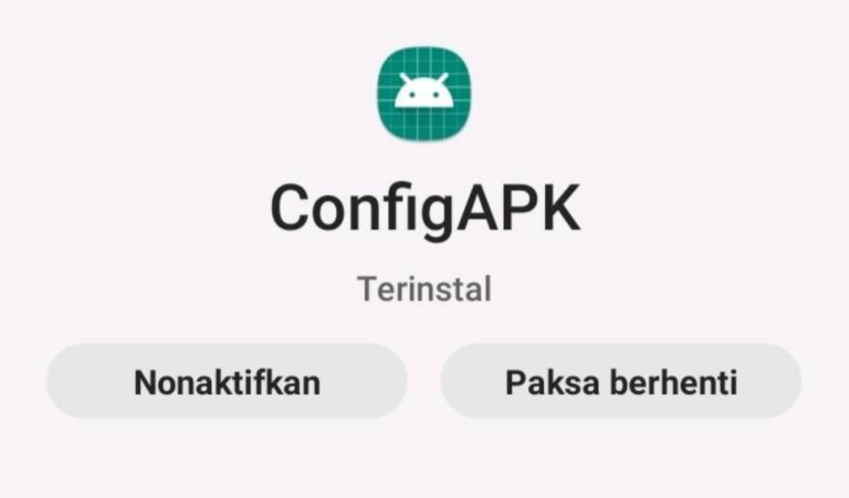 what is config apk on android