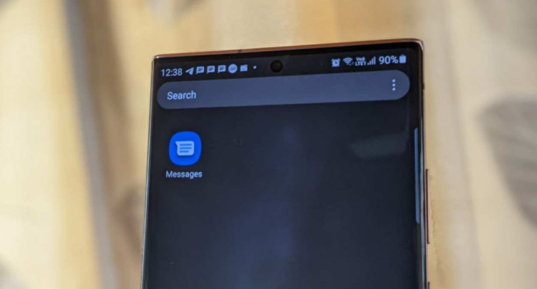 where does android store pictures from text messages