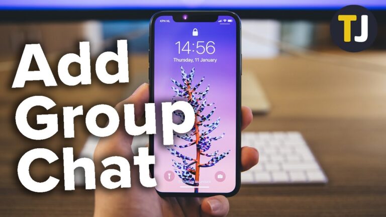how to add person to group text iphone