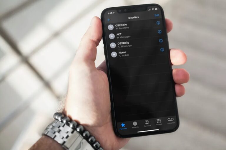 how to add to favorites on iphone