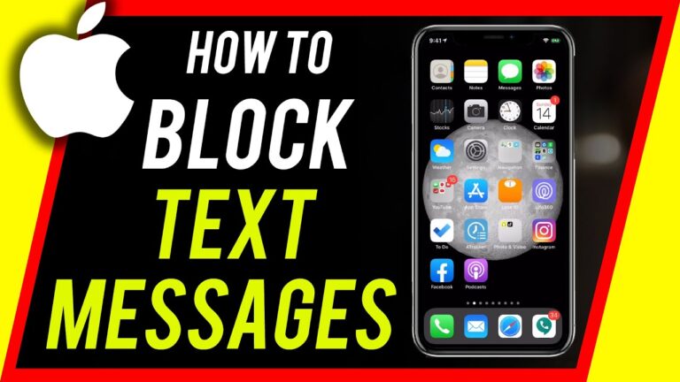 how to block a group text on iphone