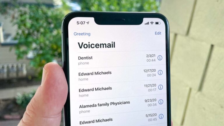 how to call voicemail on iphone