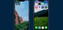how to change background on iphone