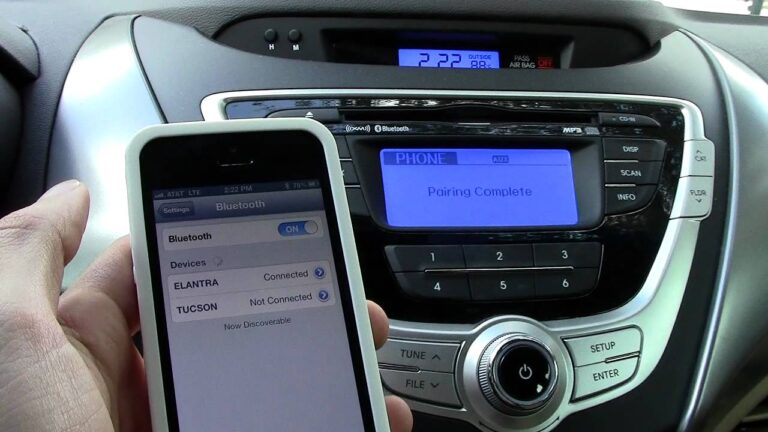 how to connect iphone to car bluetooth