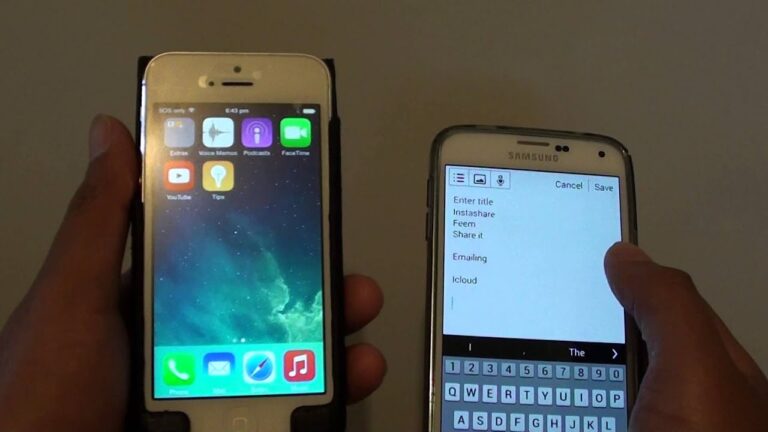 how to transfer videos from android to iphone