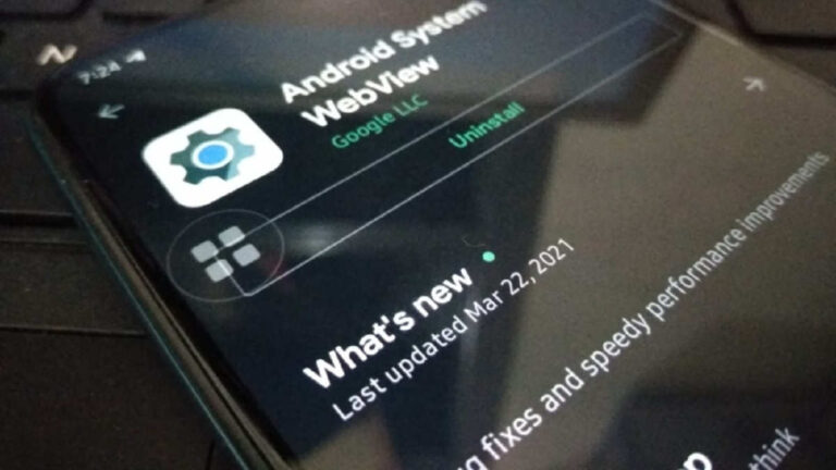 how to uninstall update to android system webview
